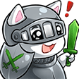 knight kitty Slack emoji