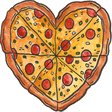 heart pizza Slack emoji