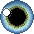 eye blue green Slack emoji