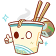 noodles up Slack emoji