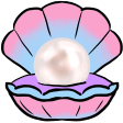 pearl shell Slack emoji