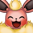 flareon happy Slack emoji