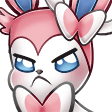 sylveon pout Slack emoji