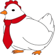 hen tie Slack emoji