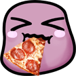 eat pizza Slack emoji