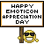 happy emoticon appreciation day Slack emoji