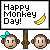 happy monkey day Slack emoji