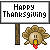 happy thanksgiving Slack emoji
