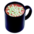 hot cocoa Slack emoji