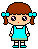 little girl Slack emoji