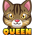 queen cat Slack emoji