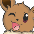 eevee wink Slack emoji