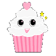 joyful cupcake Slack emoji