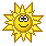 joyful sun Slack emoji