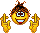 x fingers Slack emoji