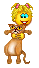 little girl cat Slack emoji