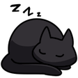zzz cat Slack emoji