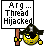 arg thread hijacked Slack emoji