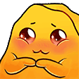 nugget shy Slack emoji