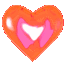 orange heart Slack emoji