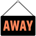away Slack emoji