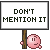 dont mention it Slack emoji