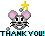 thank you mouse Slack emoji