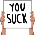 you suck Slack emoji