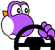yoshi steer Slack emoji