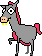 grey horse Slack emoji