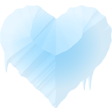 icey heart Slack emoji