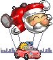 knuddels xmas parade Slack emoji