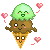 ice cream cone Slack emoji