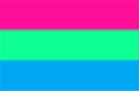 polysexual flag Slack emoji
