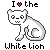 i love the white lion Slack emoji