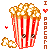 i heart popcorn Slack emoji