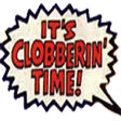 its clobberin time Slack emoji