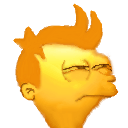 skeptical fry Slack emoji