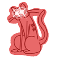 just a cat hyper Slack emoji