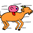 kirby goat Slack emoji