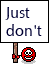 just dont Slack emoji