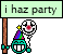i haz party Slack emoji