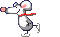 ice skating mouse Slack emoji
