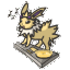 jolteon dj Slack emoji