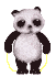 jump rope panda Slack emoji