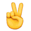 air quotes Slack emoji