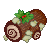 yule log Slack emoji
