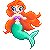 little mermaid Slack emoji