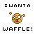 i want a waffle Slack emoji