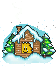 knuddels winter cabin Slack emoji